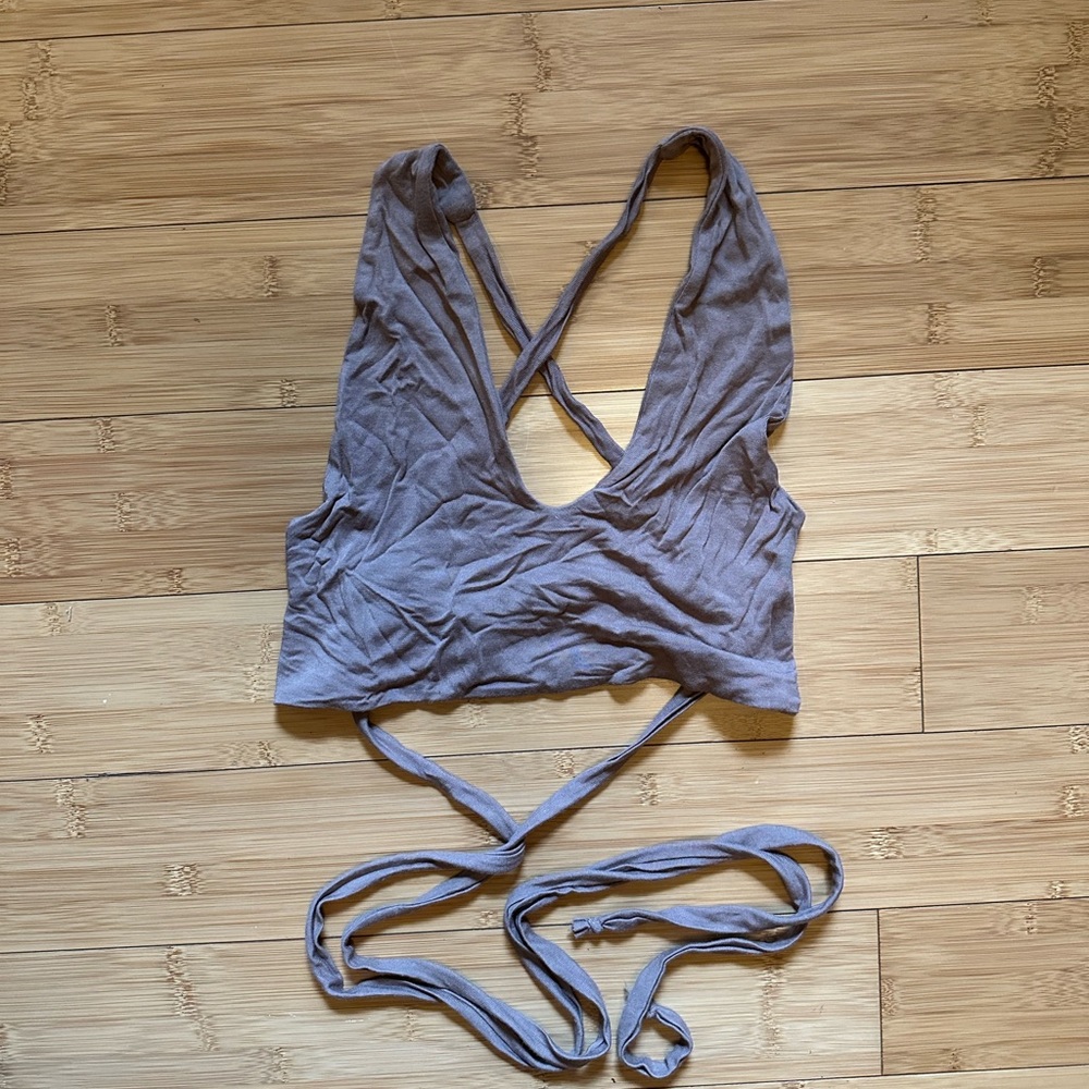 Gemini Mountain crop top